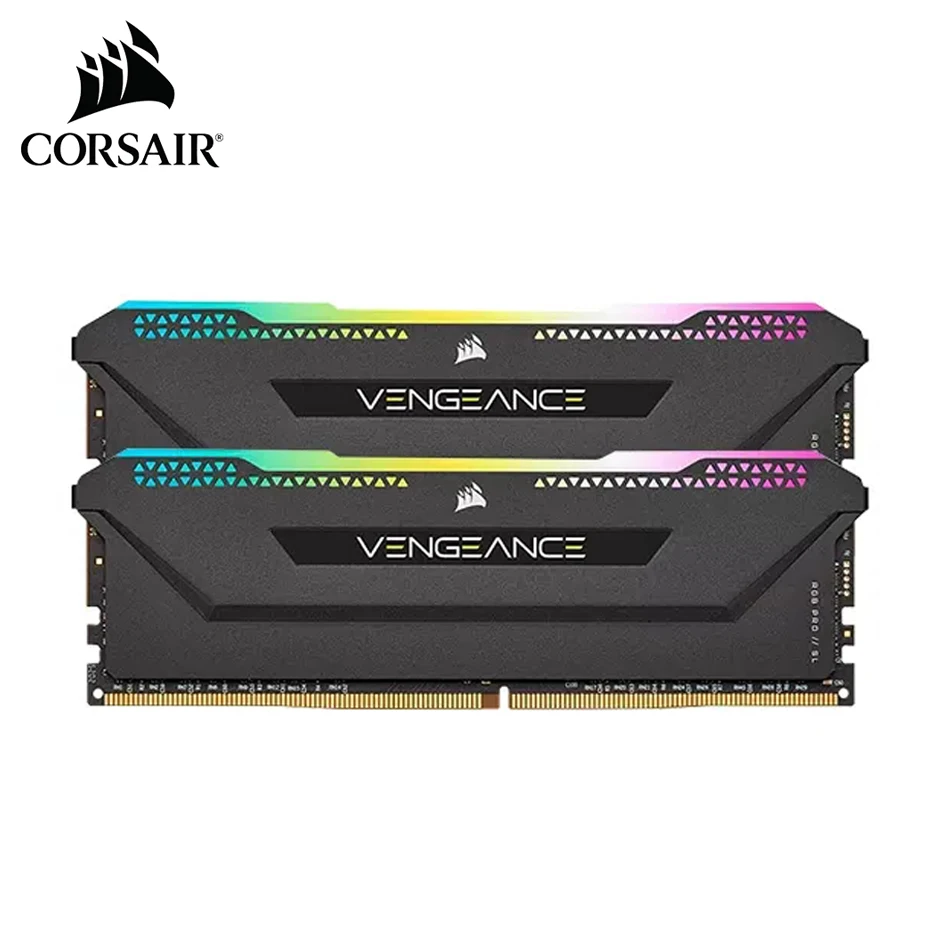 CORSAIR VENGEANCE DDR4 RAM DIMM Desktop RGB light Memory Black 8GB 16GB 32GB 3000MHz 3200MHz 3600MHz DIMM Desktop Memory