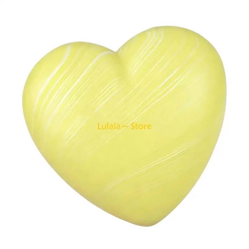 Y4QA Heart Slow Rising Stress Relief Toy With Fluid Texture For Student Relax