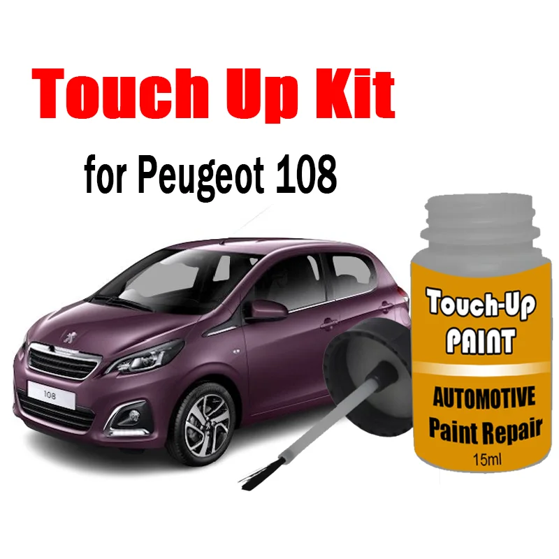 

Car Paint Touch-Up Kits for Peugeot 108 Paint Scratch Remover Car Paint Care Accessories