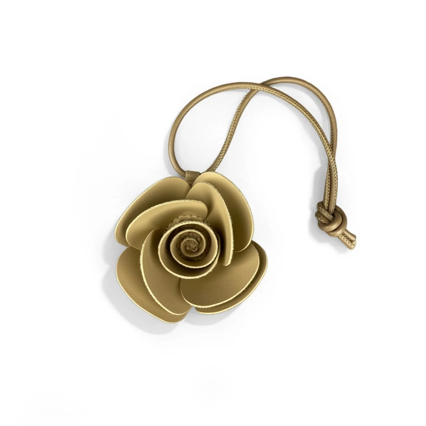 5 Farben Handgefertigter PU-Leder Kamelien-Blumen-Schlüsselanhänger/Taschenanhänger – Sommer-Strand-Feeling/Geschenk – Auto-/Taschen-Accessoire/Deko-Schlüsselanhänger für Sie – Detail 13