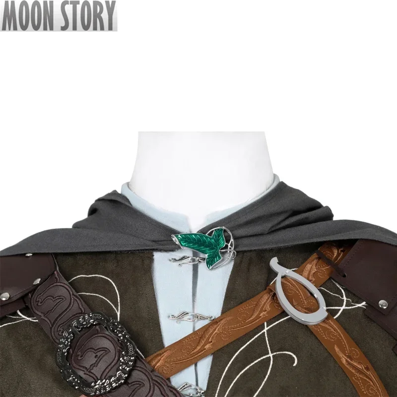 Lord of the Rings The Fellowship of the Ring Legolas Cosplay Costume The Elf Prince Full Set With Cloak$0$k