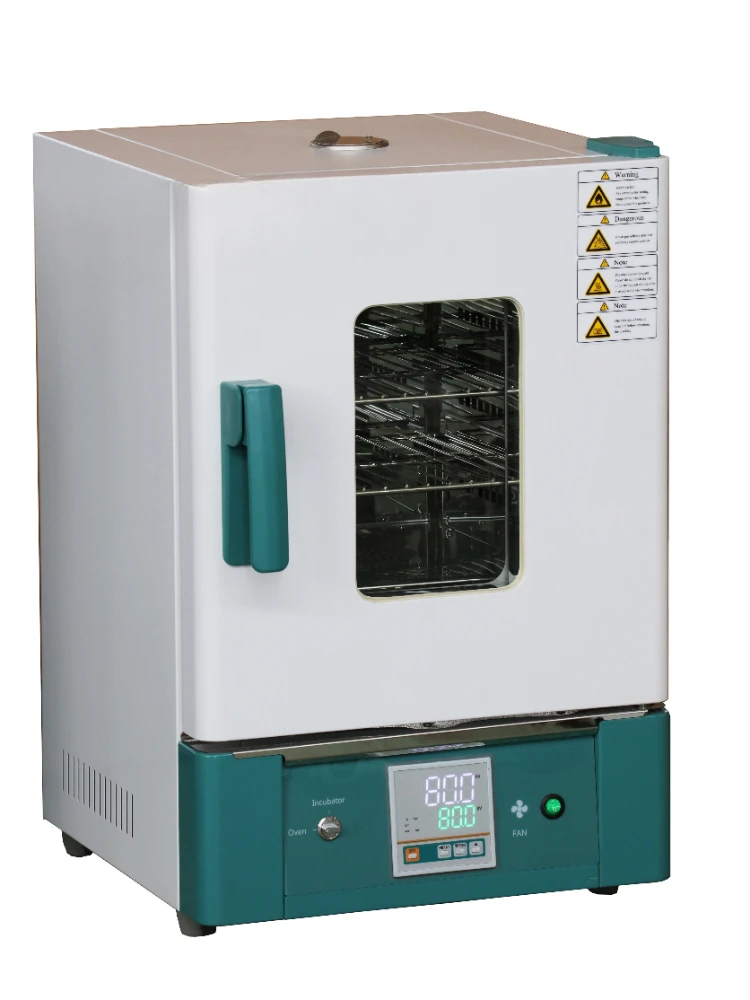 Double function laboratory drying oven and incubator