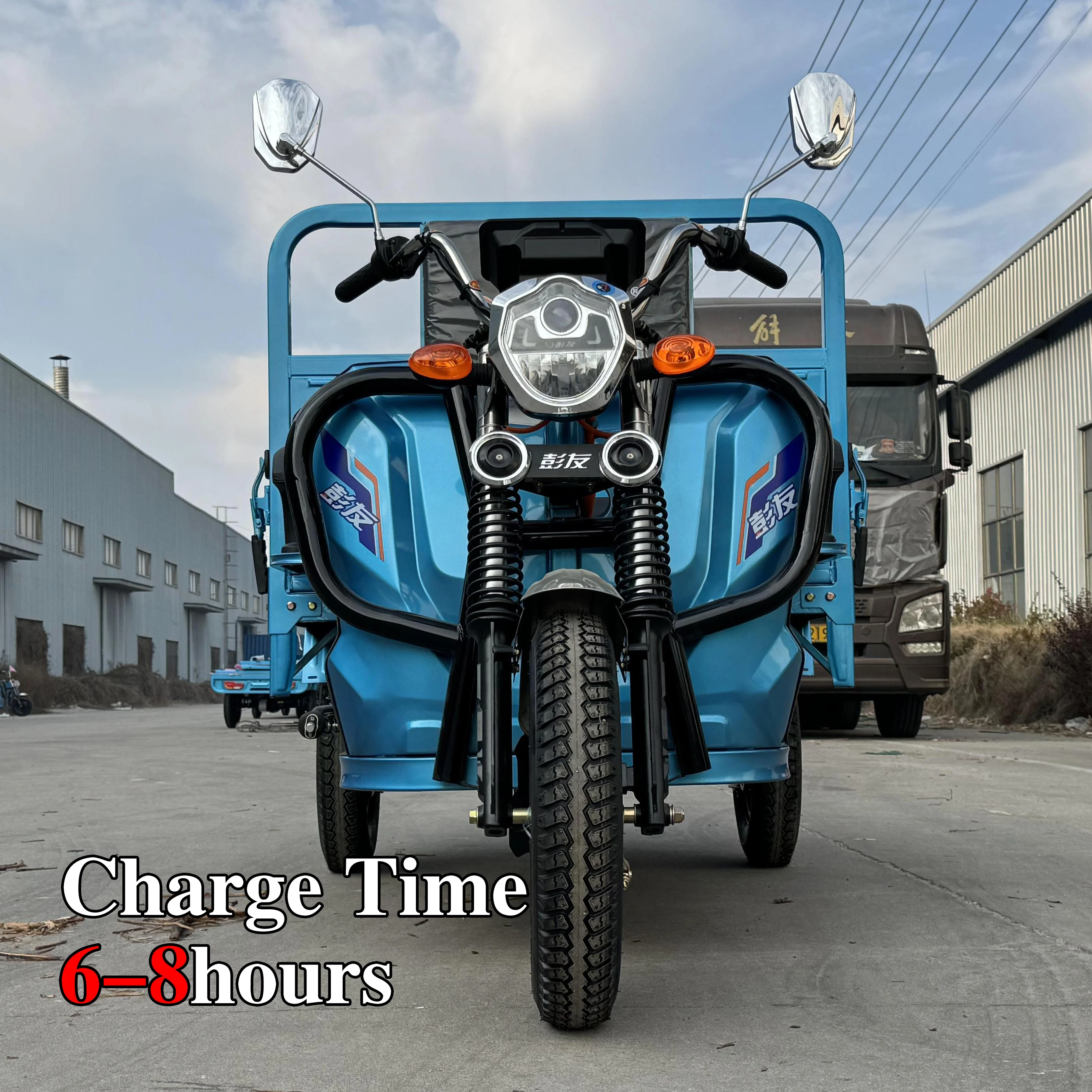 Cargo Delivery 3 Wheel Electric Tricycles Electric Three Wheeler Cargo 1000W Electric Trike Scooter Cargo Bike for Transport