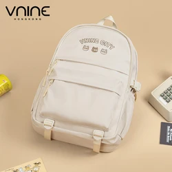 VNINE backpack for women, fashionable middle and high school students, class bags, backpacks, large capacity travel computers,