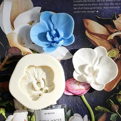 Moth Orchid  Silicone Cake Baking Mold Sugarcraft Cupcake Baking Mould Resin Tools Fondant Cake Decorating Tools