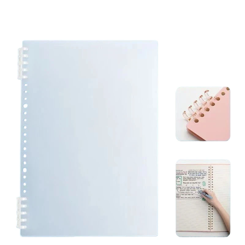 ปกแฟ้มห่วง A4 แบบแพ็ค 2 ชิ้น ปกพลาสติกหลากสี เหมาะสำหรับการเขียน เหมาะสำหรับงาน การเรียน และอุปกรณ์การเรียนกลับไปโรงเรียน เจนท์