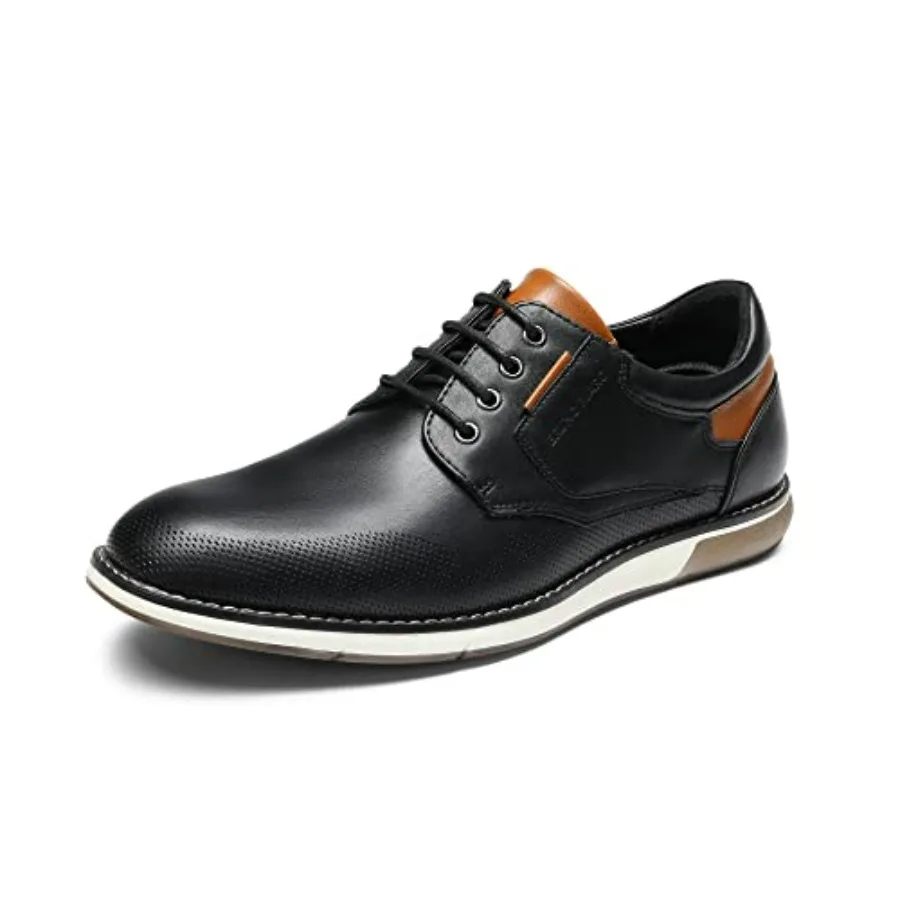 

Men's Casual Dress Oxfords Shoes Business Formal Derby Sneakers