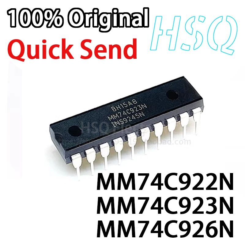 1PCS MM74C922N MM74C923N 74C926N DIP18 Multiplexer Brand New