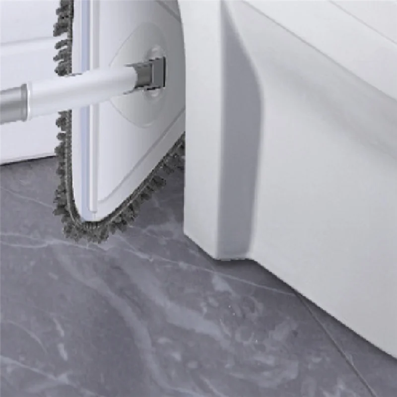 

Треугольная швабра с длинной ручкой, инструмент для чистки грязных стен, швабра для чистки стен 180 ° Вращающийся регулируемый очиститель стен от пыли, прочный