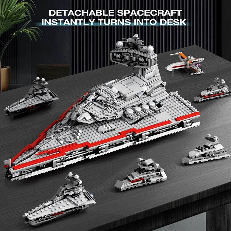 5964PCS Shuttle Spacecraft Picture Frame Model Building Blocks Destroyer 3D Wall Photo Frame Bricks Toys For Kids Holiday Gifts