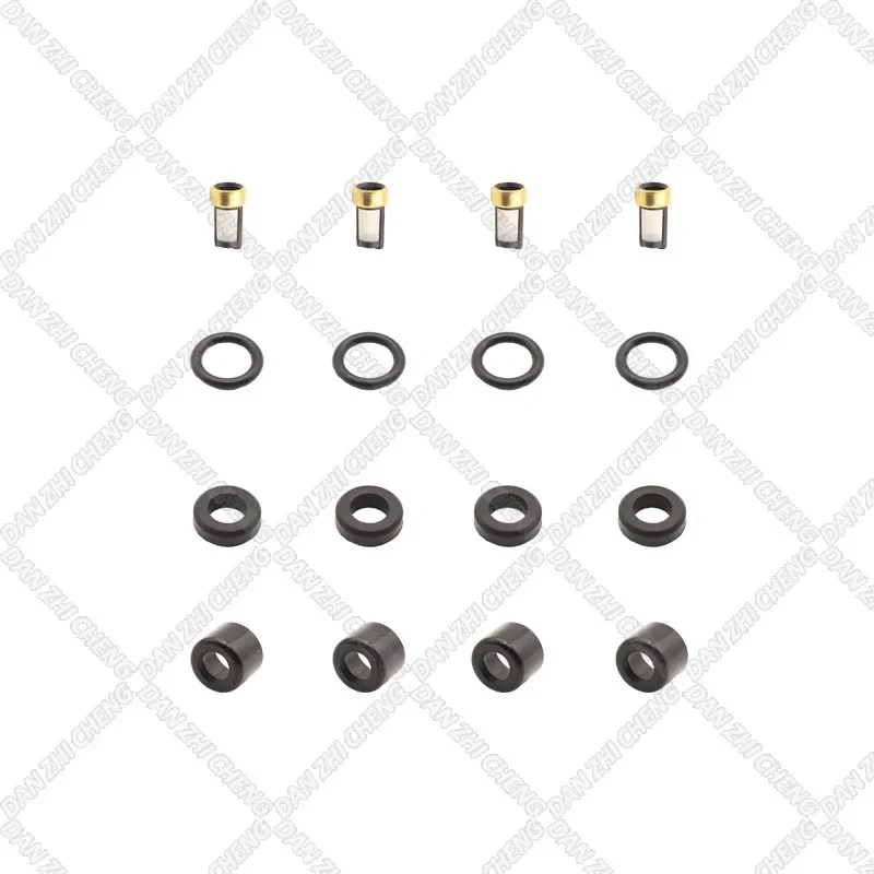 Fuel Injectors Seals O-Ring Repair Filters for 09-12 Toyota Camry RAV4 2009-12 2.5L 23250-0V010 23209-0V010