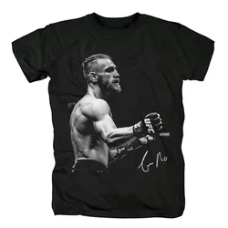 For men hotsale  boxing lover short sleeve cloth summer shirt hotsale Conor McGregor T shirt 2024 fashion streetwear man