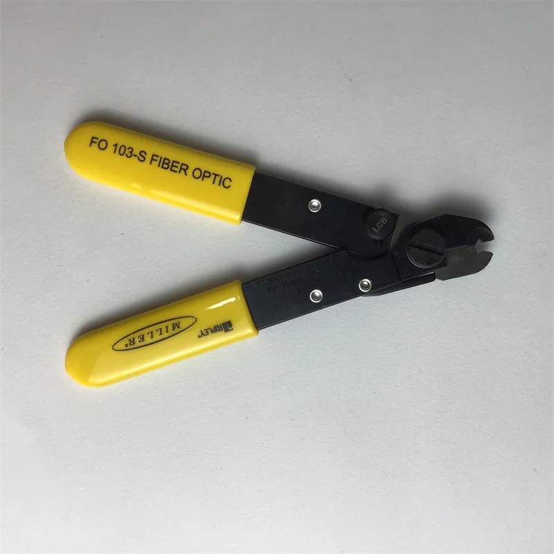 Original Imported Miller Fiber Optic Stripper FO 103-S Single Port Fiber Loose Tube Stripping Pliers FO103S