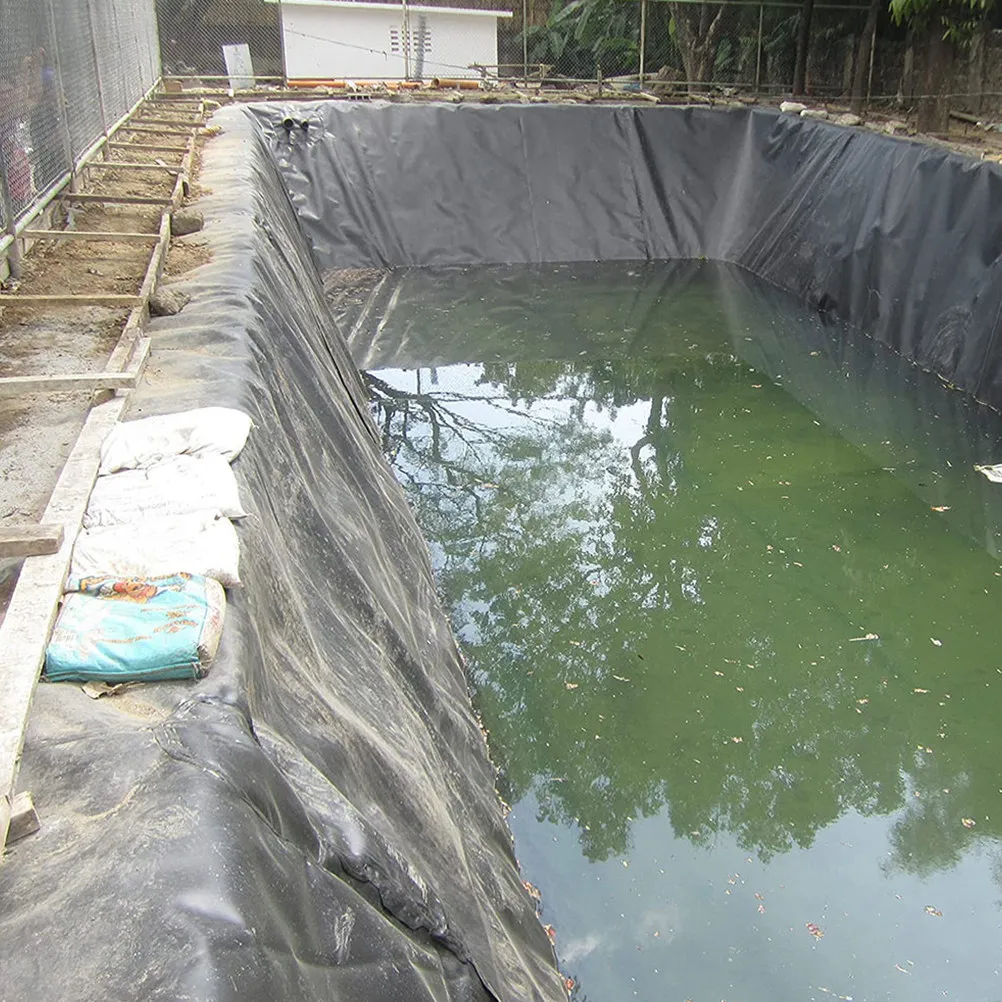 

Пленка для пруда из HDPE 250x300 см, водонепроницаемая мембрана для уличных прудов, устойчивая к разрывам, гибкая подложка для прудов, для водоемов на заднем дворе