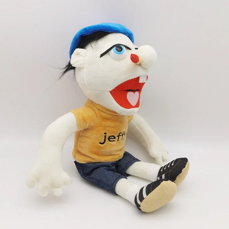 대형 제피 보이 손 인형 봉제 장난감, 탈착식 어린이 부드러운 인형, 토크쇼 파티 소품 인형, 어린이 선물, 40cm