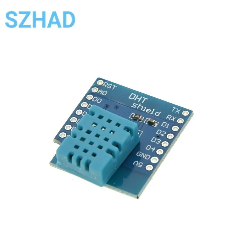 DHT Pro Shield para D1 Mini DHT11 Bus único Sensor Digital de temperatura y humedad para Arduino