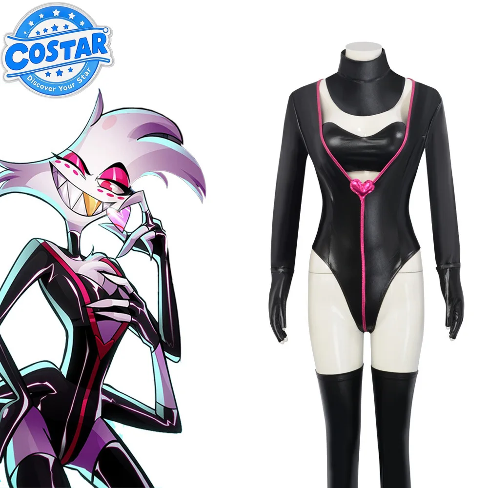 Devil Angel Dust Cosplay Leather Jacket
