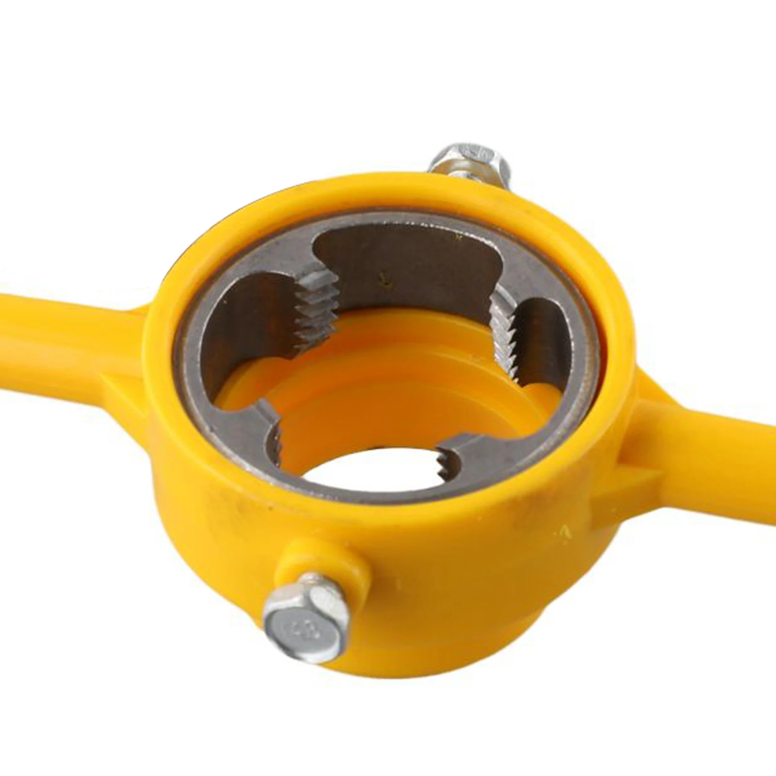 

Thread Tool Maker Pipe Threader 33mm Upper Diameter 50mm Lower Diameter NPT Thread Plastic/alloy Yellow Durable