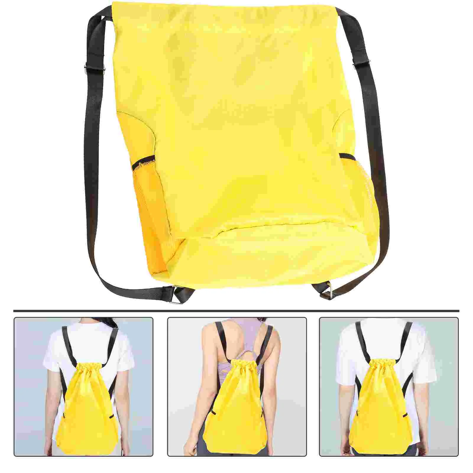

Large Drawstring Bag Student Football Shoe Sports and Leisure Shoulder Oxford Cloth Travel Bags Gym Backpack