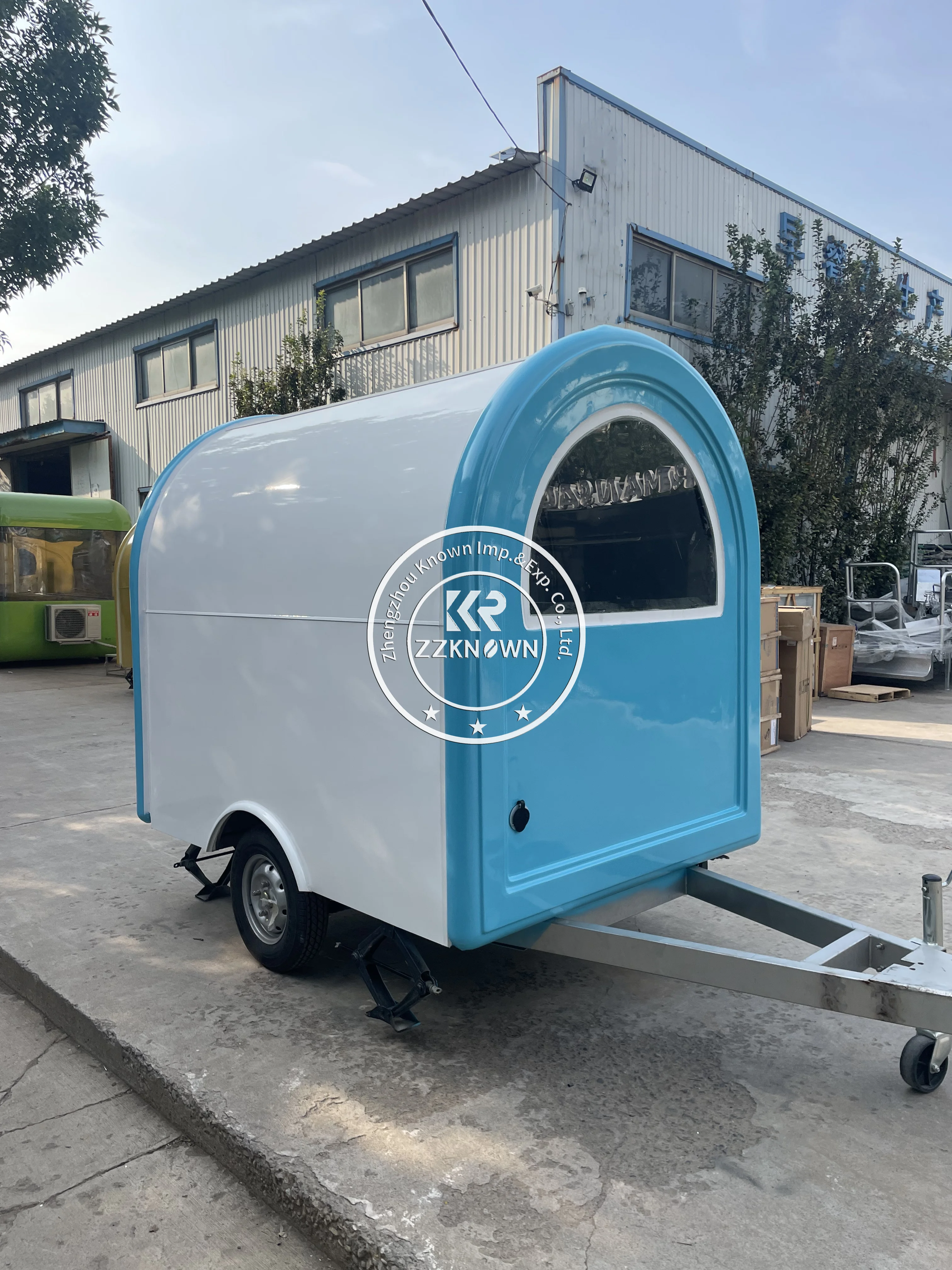 

OEM Mobile Restaurant Kiosk Hot Dog Food Cart Manufacturer Ice Cream Cart Food Truck Trailer