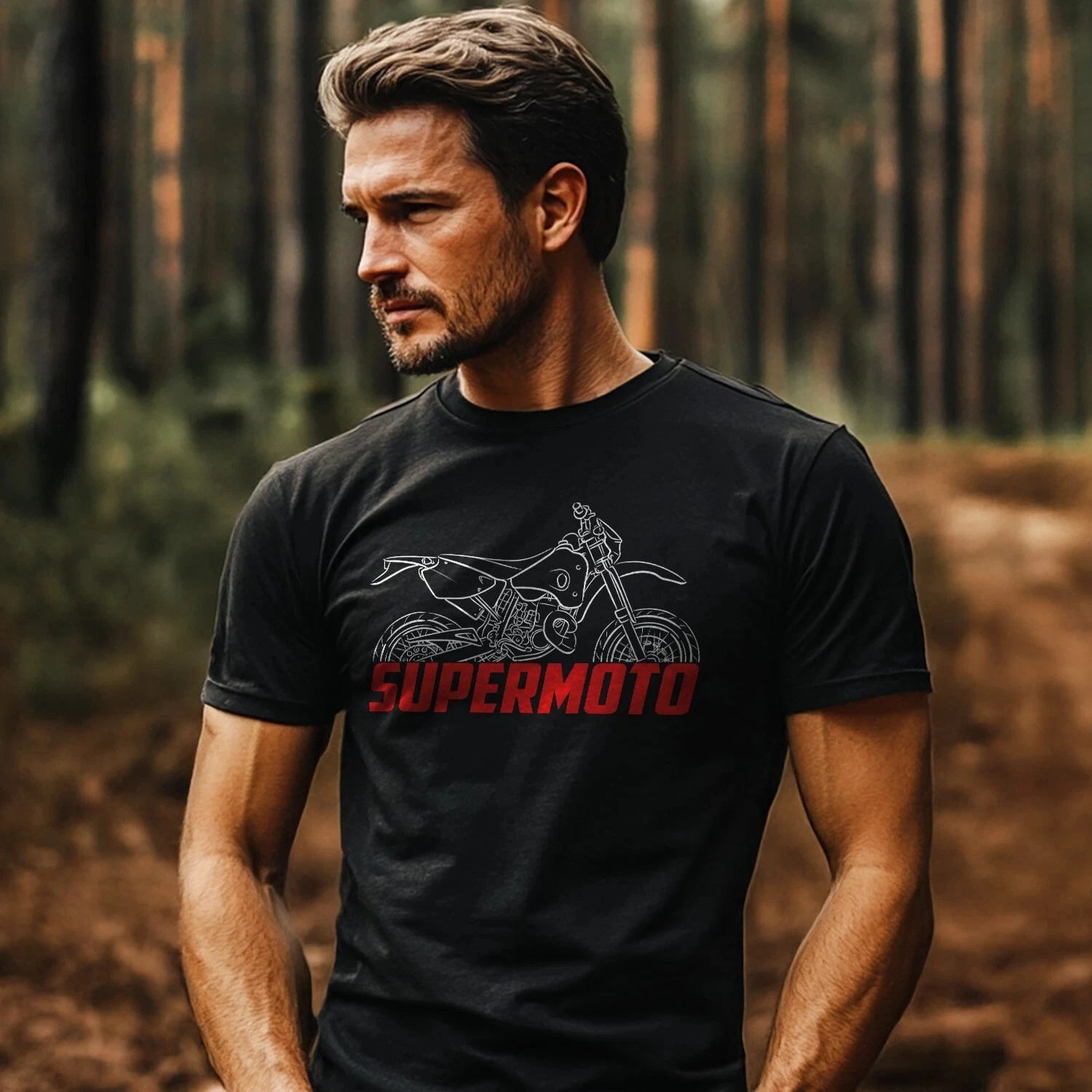 

2025 Summer Cotton Round Neck Short Sleeves for Men Women for Maico Supermoto Fans - Motorcycle T-Shirt