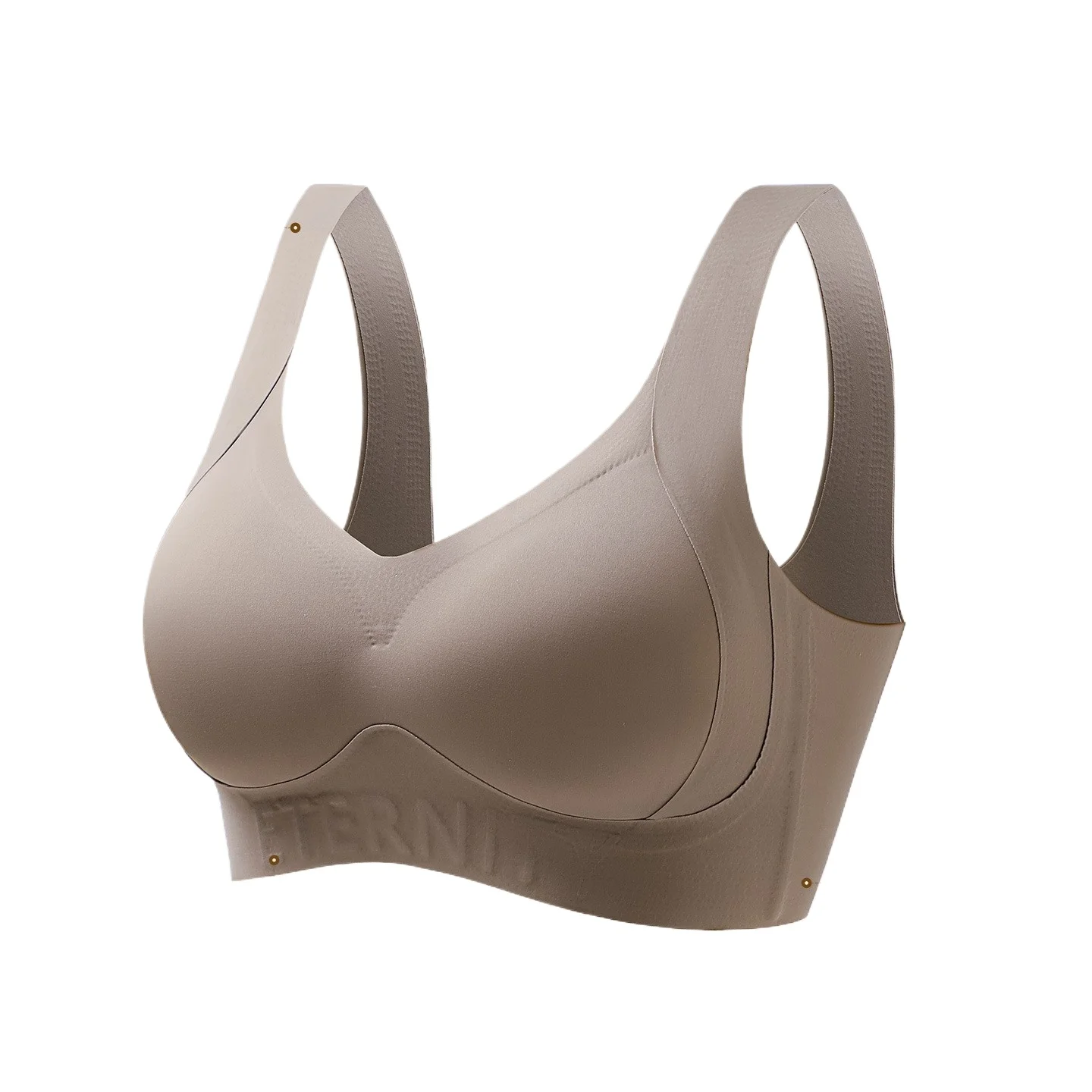 KUCLUT  Seamless Comfortable Bra for Women Full Cup Gathered Anti-Sagging Foundation Liquid Support Side Effect Elimination