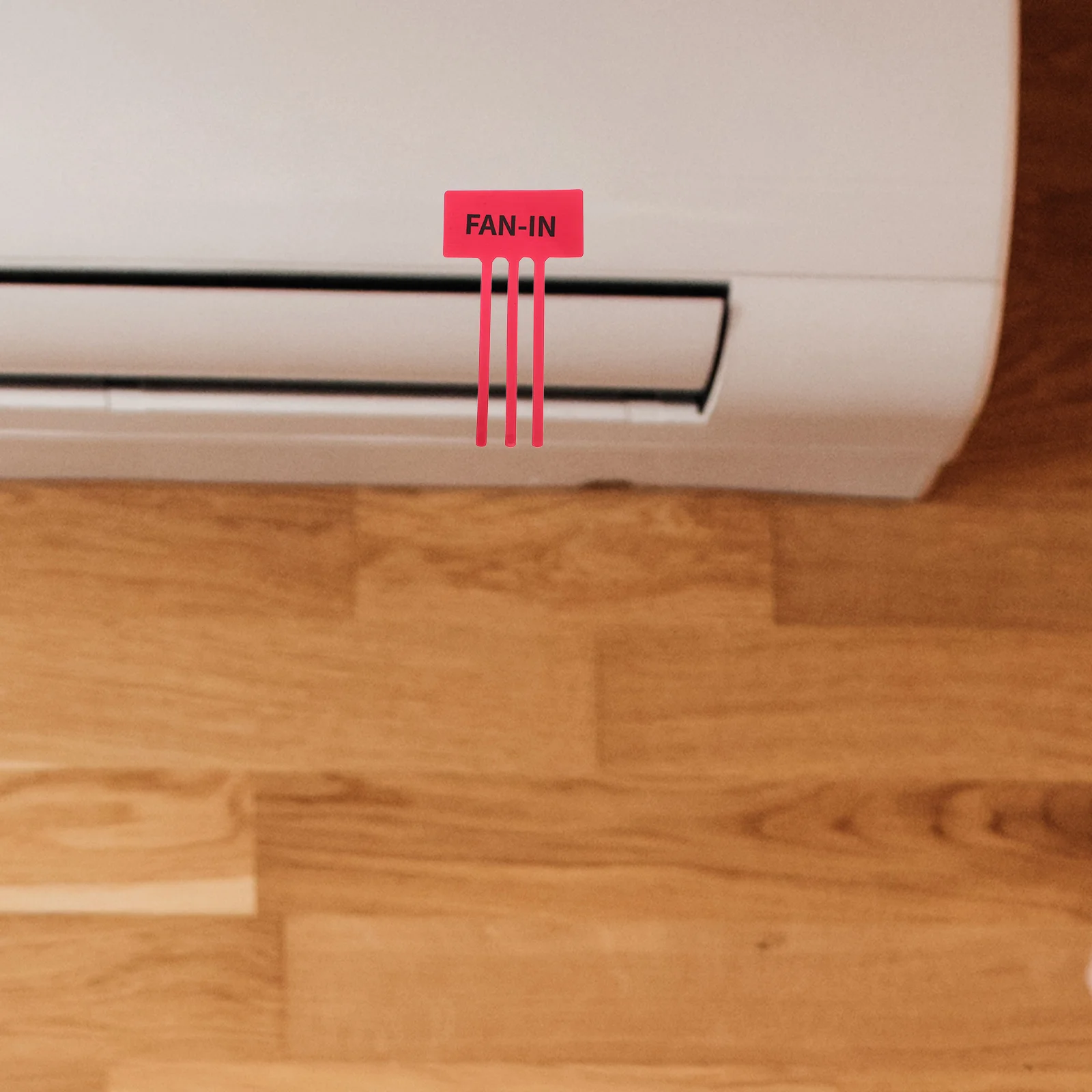 

10 Sheets Red Weather Vane Label Air Conditioner Signs Indication Sticker airflow indicating stickers labels