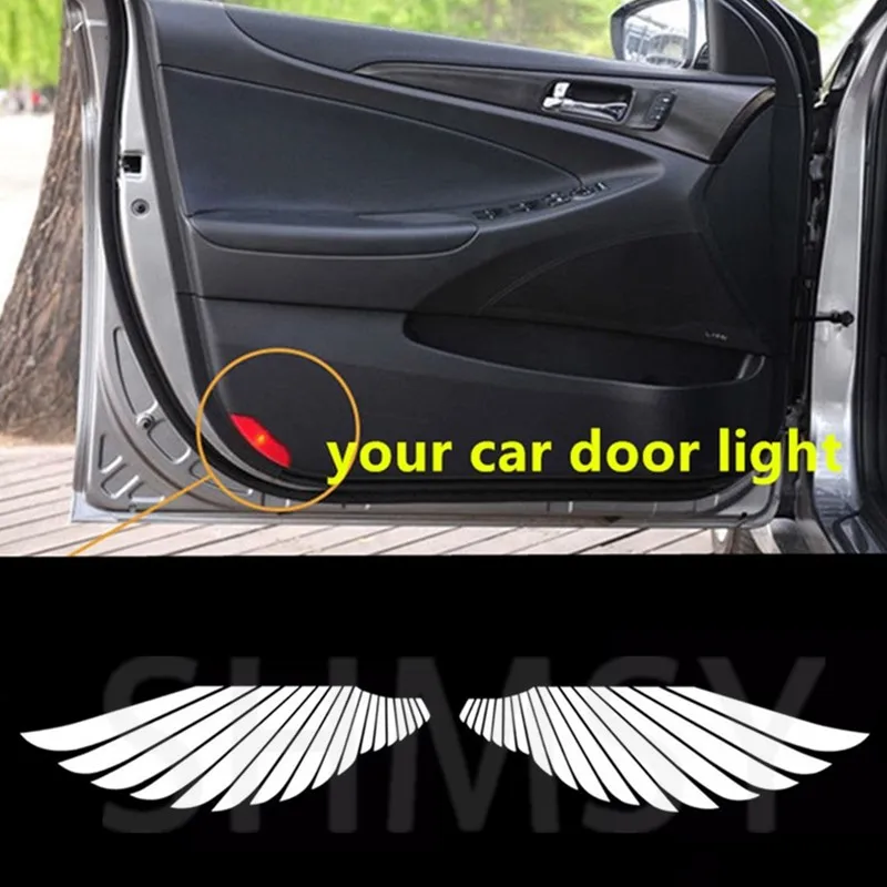 2Pcs LED Car Door Welcome Lights Courtesy Projector Ghost Shadow Lamp For Hyundai Sonata 8 2010-2014 2011 2012 2013 Accessories