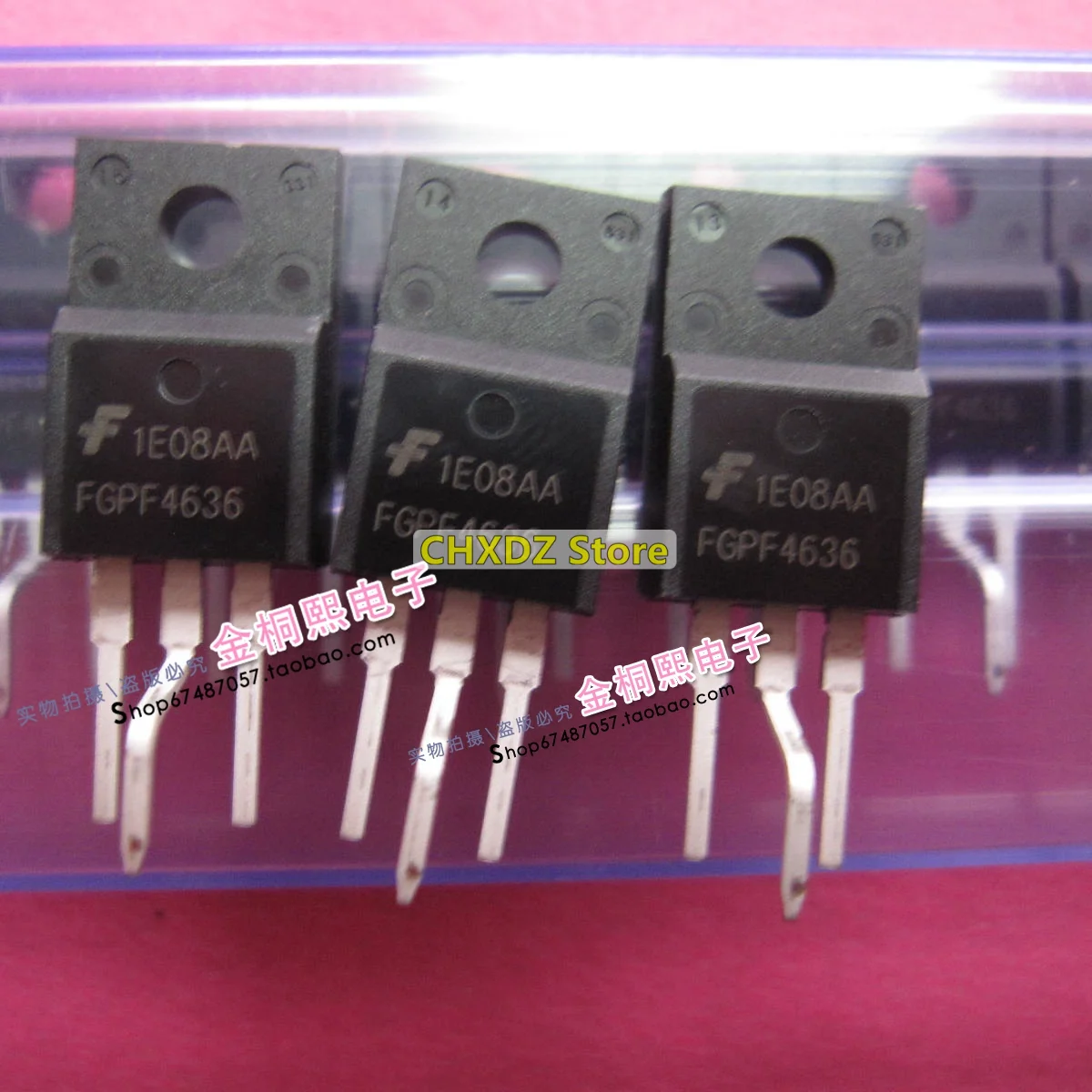 10pcs/30pcs FSC 100% American Original FGPF4636YDTU FGPF4636TU FGPF4636 360V TO-220F LCD TV Plasma Tube