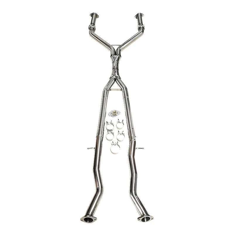 

Straight Through Axle back Exhaust 4" Stainless Tip Catback Exhaust for Infiniti Q50 16-23 VR630 3.0L Turbo