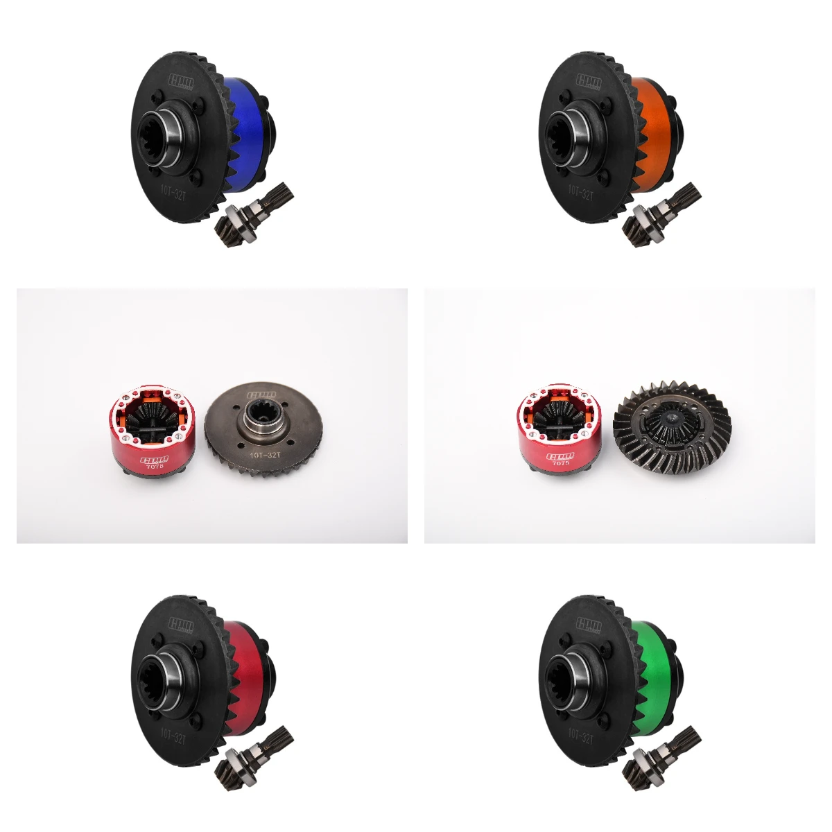 

GPM углеродистая сталь + 7075Alu передний полный дифференциал для TRAXXAS X-Maxx XRT Ultimate 8S-78097-4