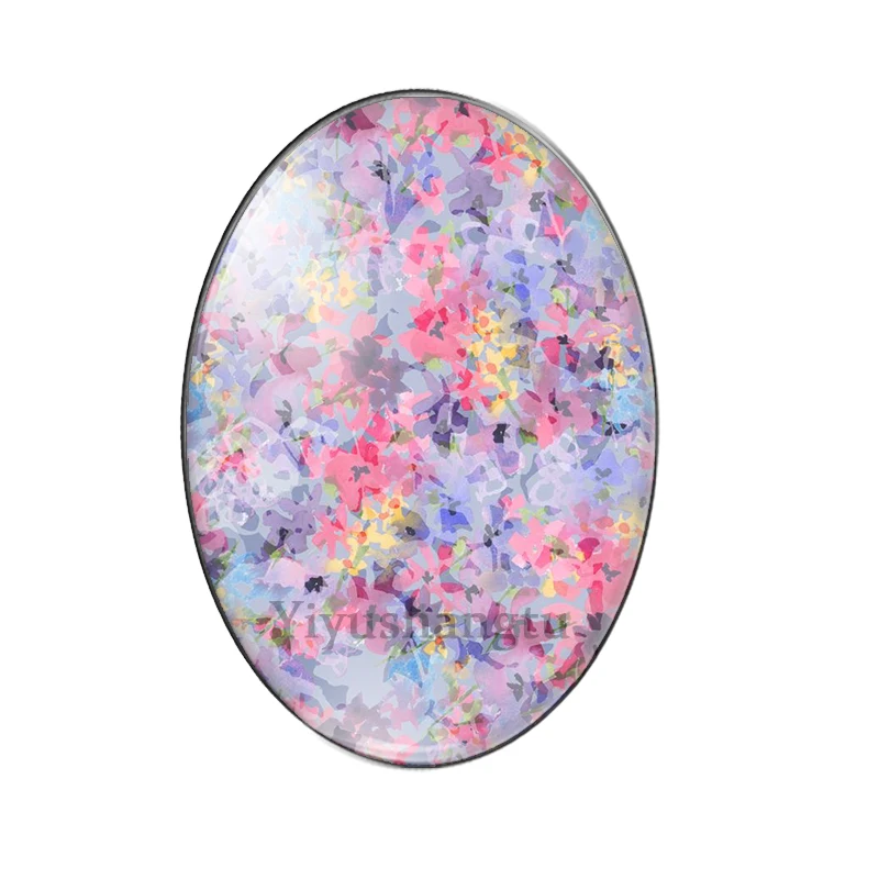 Kumpulan 10 pcs cabochon kaca - Jewelry Making Drawing ulasan dan harga