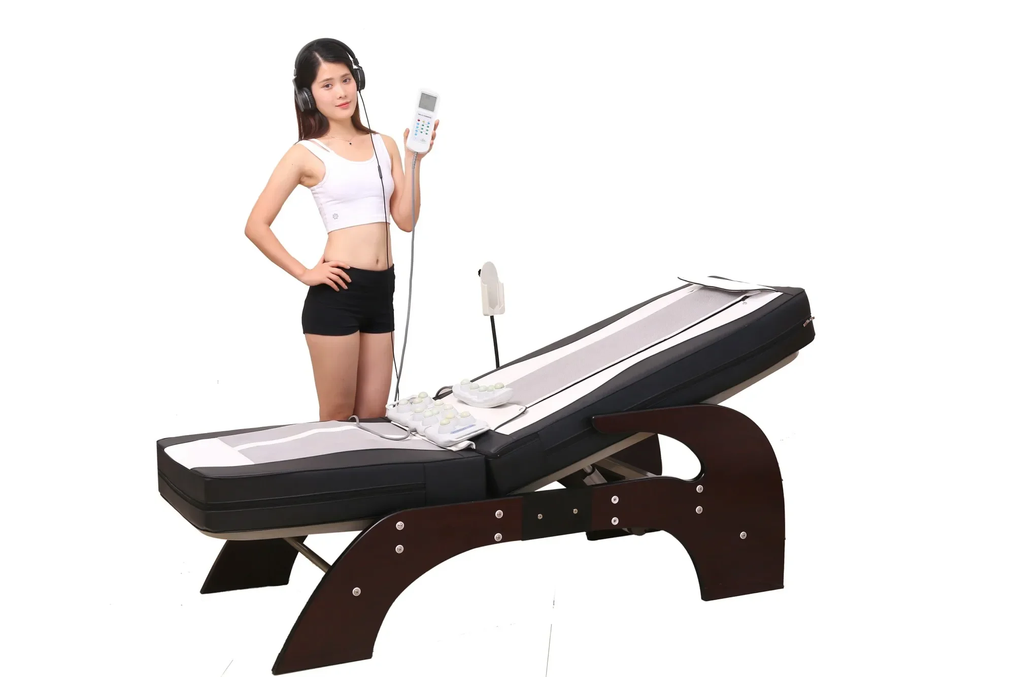 Seragem Infrared Therapy Heating V3 Master Jade Roller Massage Bed Electric, Massage Tables & Beds