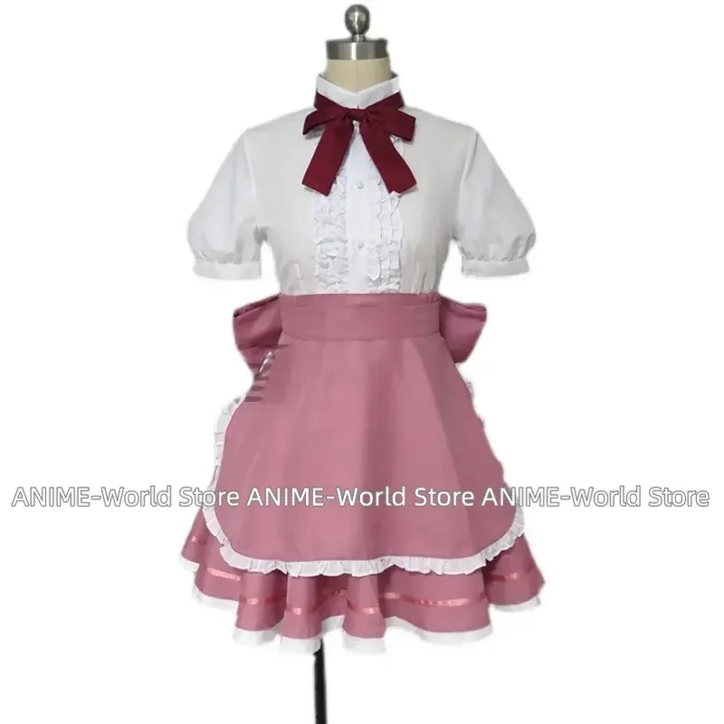 Chobits Chii Cosplay Costume Maid Dress Sweet Lovely Halloween Party Role Play Outfit Dailydress Full Set  Wig Shoes For Women