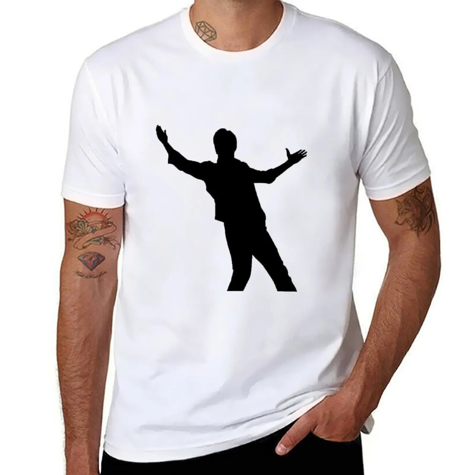 

Shah Rukh Khan pose T-Shirt anime t shirts oversize funny t shirts man T-Shirt