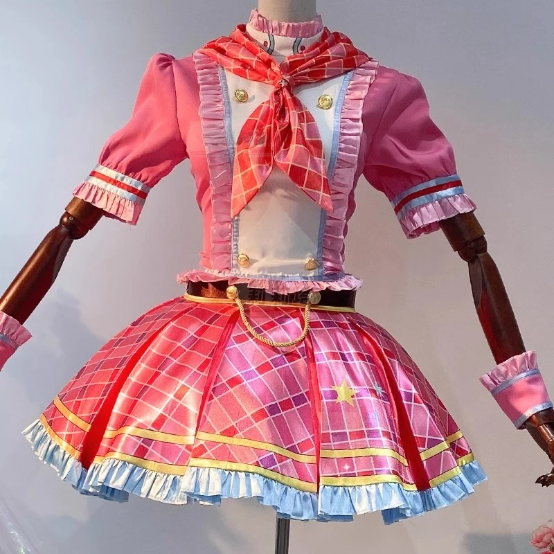 Costumes Cosplay for Women Sweet School Uniform Princess Outfit Cute Girls Short Sleeve Top + Skirt Performance Costumes Set