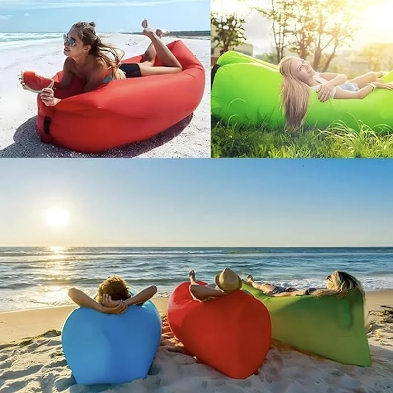 inflatable lounger air sofa hammock-portable water proof