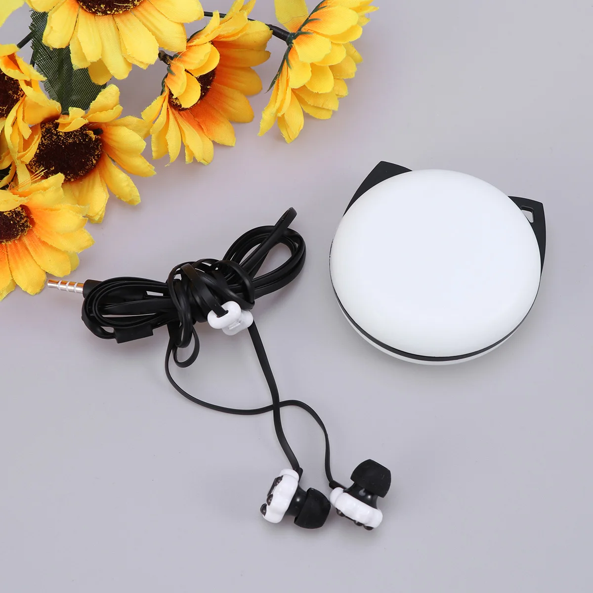 

Cute Earphone Earphones Earbuds to Weave Cartoon Child Headphones Girls for Kids Student