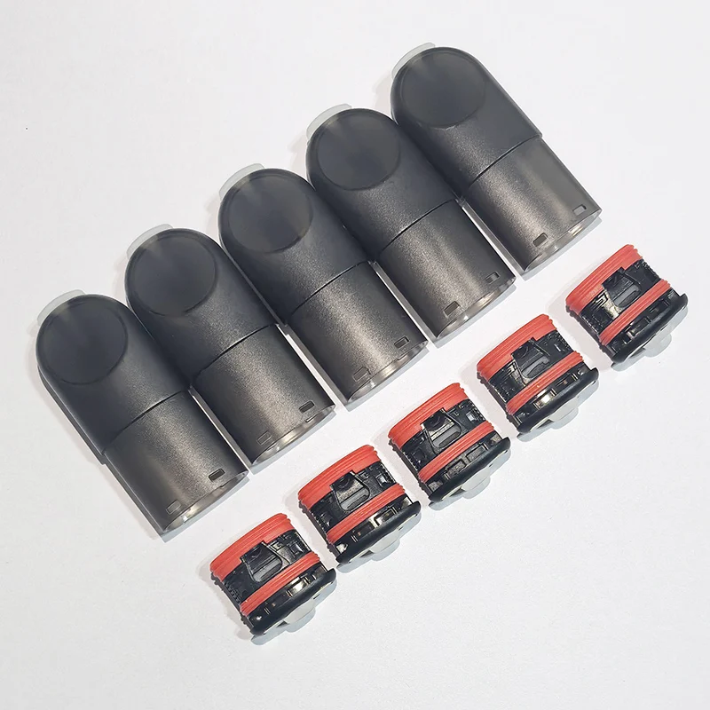 Wholesale 100pcs Cartridge unassembly for Relx Infinity Relx 6 Pods Empty 1.0 ohm 2.5ml Vape Pods tank replacement Accessories