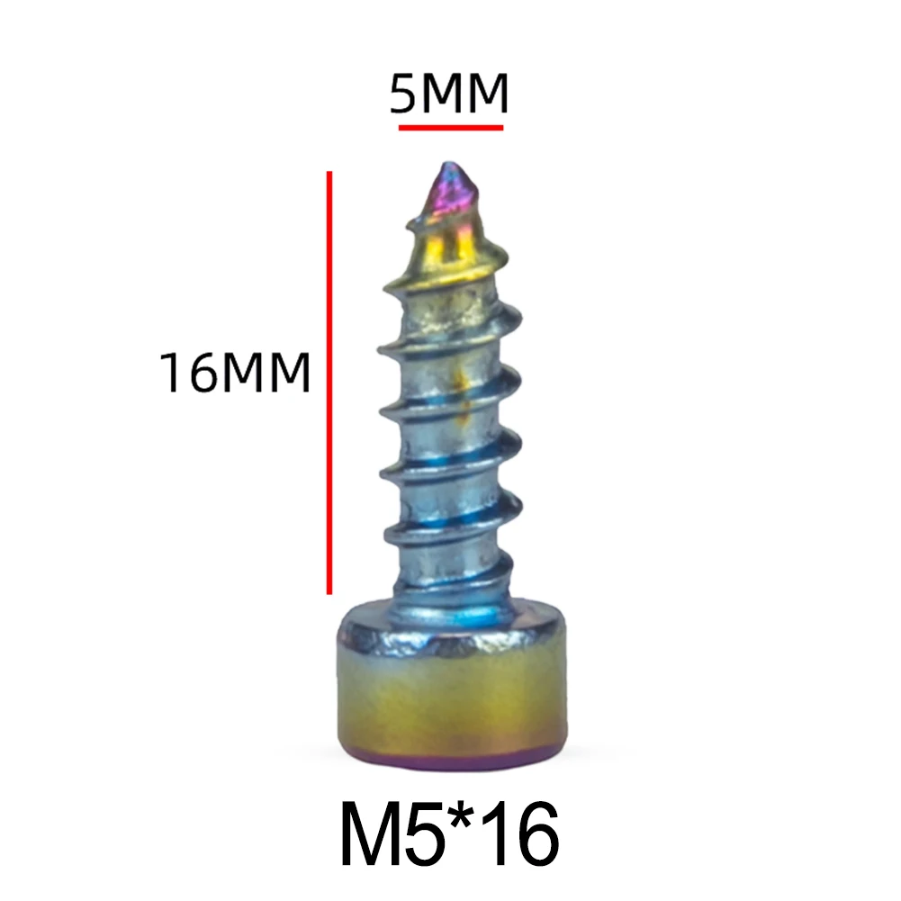 

Motorcycle Scooter Screws Stainless Steel Hexagon Head Screws M5x16 M5x20 M5x25 M5x30 for Shell Maintenance and General Use