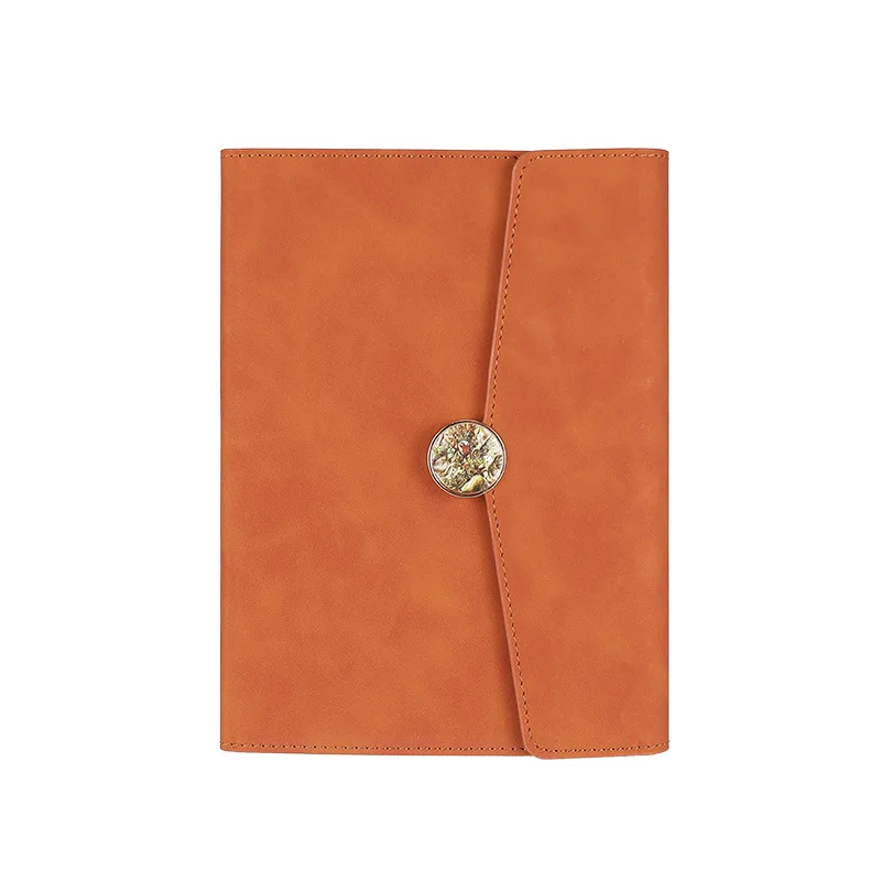 A5 tri-fold notebook book can be printed with logo high-end notebook gift box set 2024 new business notebook study planner