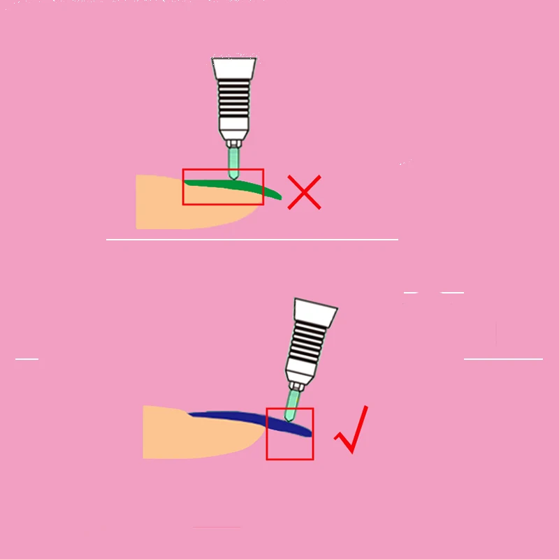 لقم مثقاب الأظافر لخاتم المجوهرات لنصائح المواد الهلامية الأكريليك ملحقات الديكور أدوات تمديد أدوات الحلي الأظافر #2