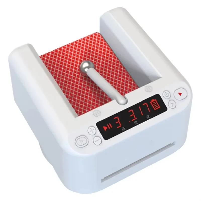 2024 nova máquina comercial de cartas de pôquer totalmente automática máquina de embaralhamento automática máquina de distribuição de pôquer