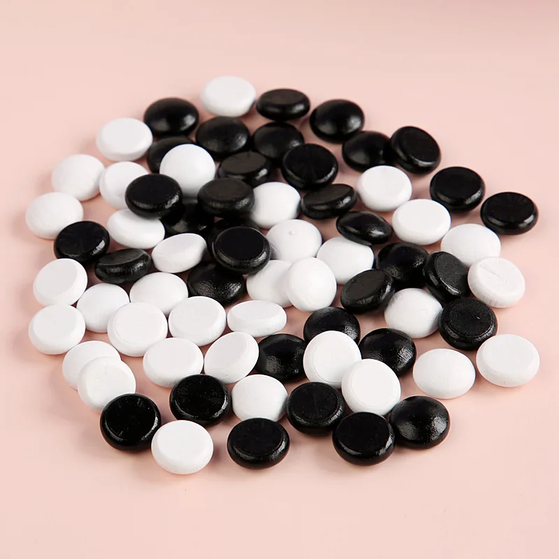 70Pcs/Set Multifunctional Game Pieces Products Black and White Backgammon Chess