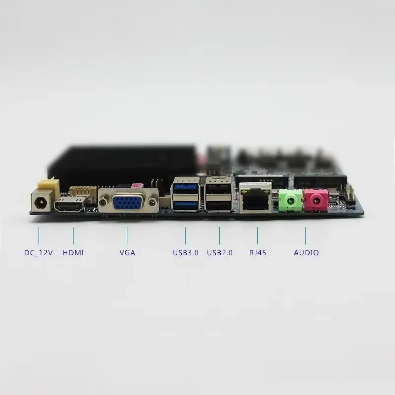 2025 10th Gen Industrial Mini ITX DDR4 Motherboard for Core I3 I5 10210U I7 10510U DP VGA 2 SATA3 Mainboard