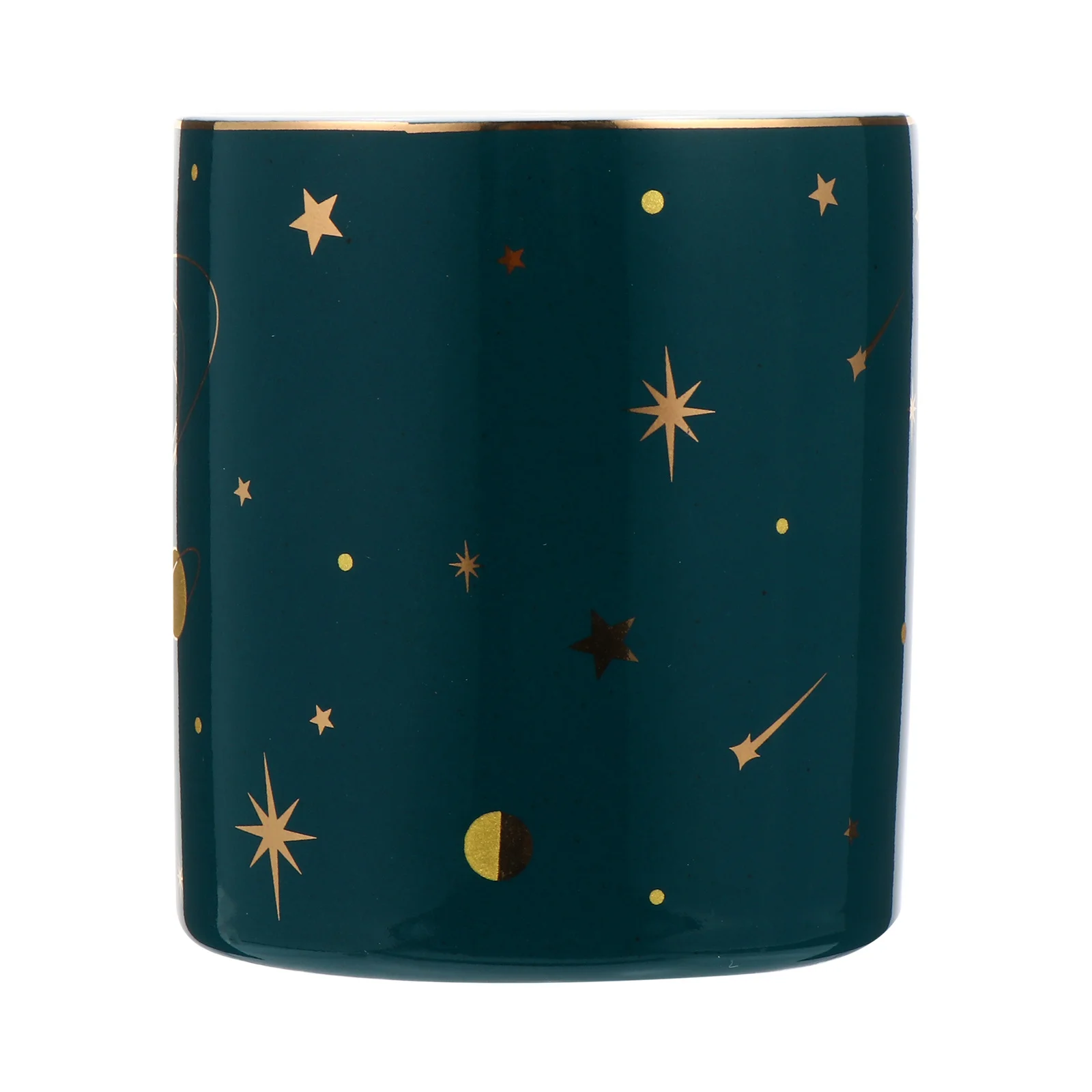 

Creative Desk Decor Ceramic Pen Holder Large Capacity Makeup Brush Pot Waterproof Chic Decorative Stationery Organizer