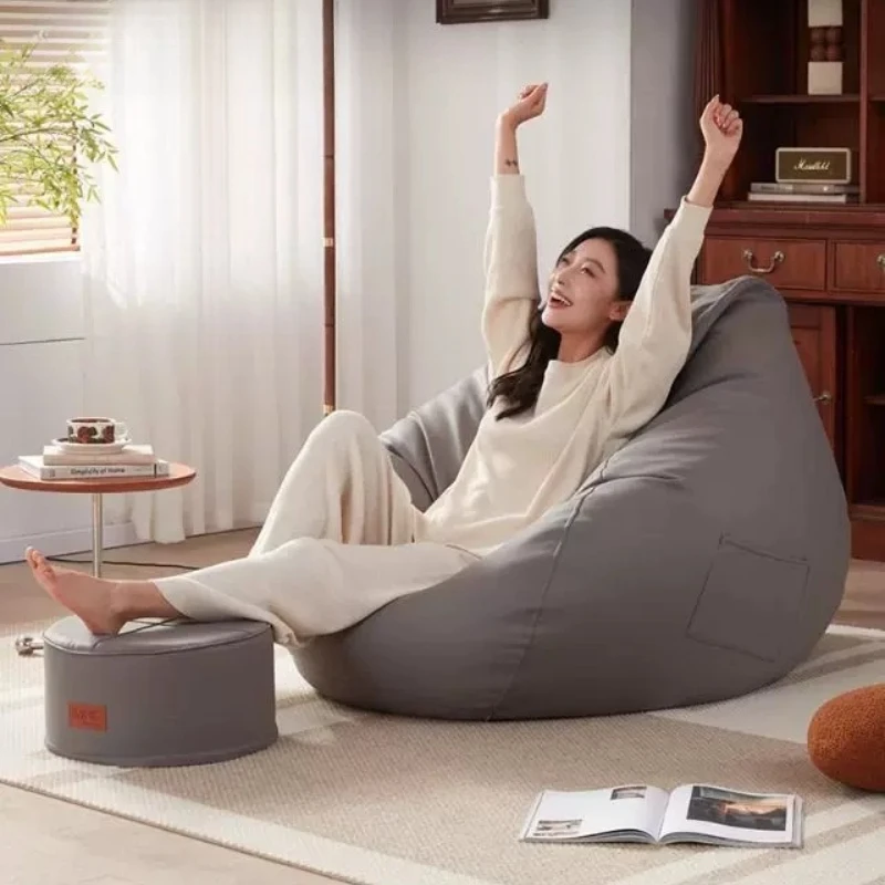

Lounge Bedroom Design Bean Bag Sofas Boneless Outdoor Cushioned Bean Bag Sofas Small Relax Puffs De Quarto Rattan Furniture