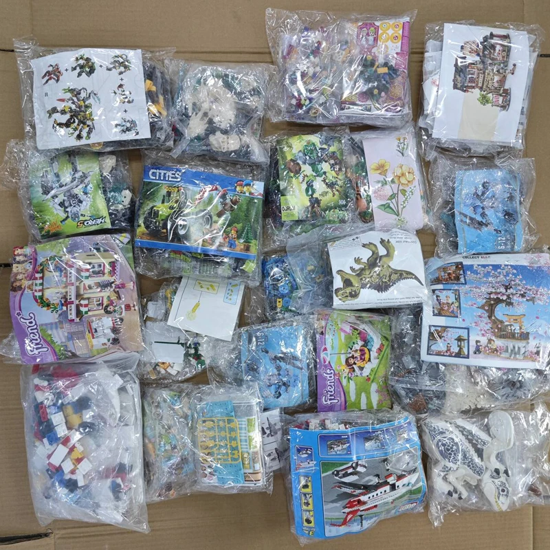 

НОВЫЕ 500-3000 грамм технические автомобили городской полицейский для девочек космические герои войны серии MOC набор строительных блоков кирпичи слепая коробка подарки игрушки