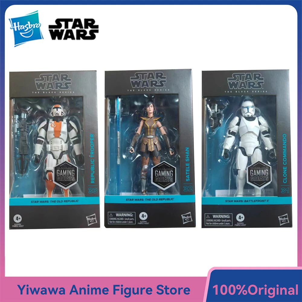 en-stock-original-nuevo-hasbro-star-wars-the-black-series-gaming-greats-satele-shan-clone-commando-y-republic-trooper