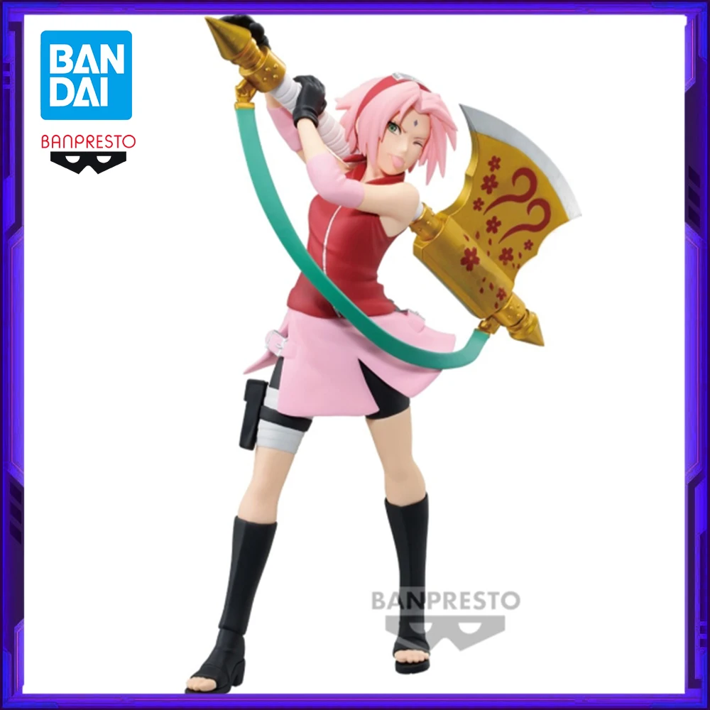 In Voorraad Bandai Originele Banpresto NARUTO NARUTOP99 Haruno Sakura Anime Action Figure Model Cijfers Speelgoed